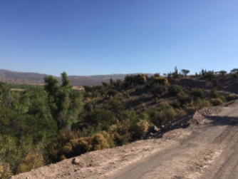 dirt road from Cogoti to La Ligua